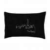 FUNDA ALMOHADA LAURE NEGRO