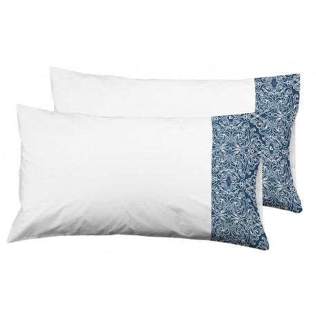 FUNDAS ALMOHADA TRESON AZUL