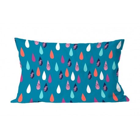 FUNDAS ALMOHADA GOTAS MULTI