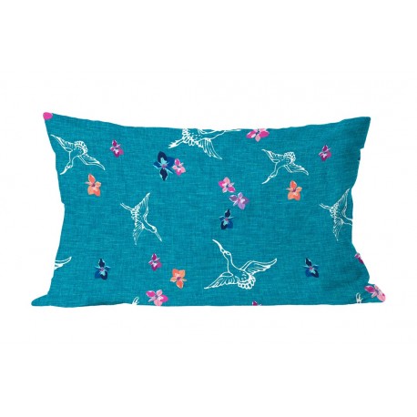 FUNDAS ALMOHADA FICUS AZUL