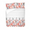 FUNDA NÓRDICA HIELO CORAL