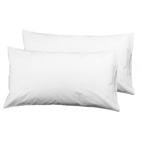 FUNDA DE ALMOHADA LISO GR PERCAL BLANCO