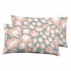 FUNDA DE ALMOHADA LEOPARD PASTEL