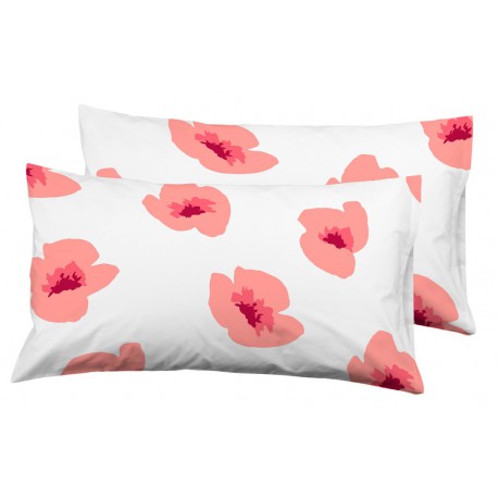 FUNDA DE ALMOHADA COQUELICOT ROSA