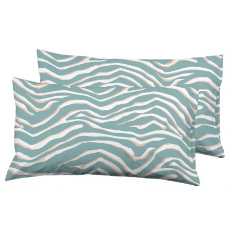 FUNDA DE ALMOHADA ZEBRE PASTEL