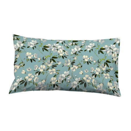 FUNDA DE ALMOHADA ORCHIDEE AZUL