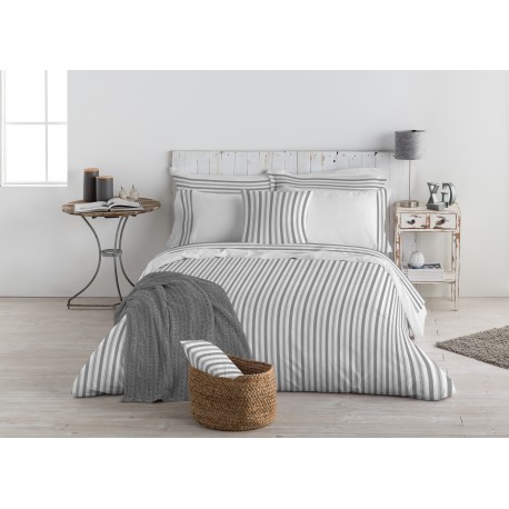 Funda nórdica ROAD GREY cama 90 cm - ONNASTUDIO