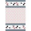 MANTEL TULA HEART ROJO