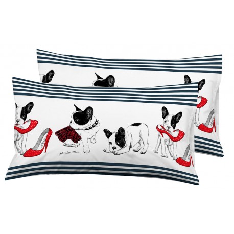 FUNDAS ALMOHADA TULA HEART BIG ROJO