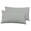 FUNDAS ALMOHADA TOPOS NEGATIVO GRIS