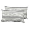 FUNDAS ALMOHADA DOLORES RAYURES GRIS