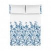 JUEGO FUNDA NÓRDICA CHERRY BLOSSOM AZUL