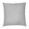 FUNDA CUADRANTE BORDADOS LISO PERCAL GRIS