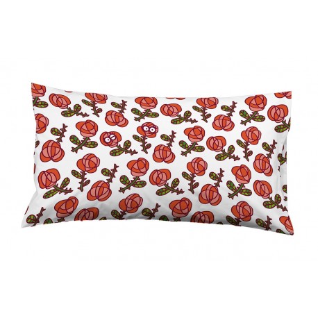 FUNDA ALMOHADA ROSAS 2