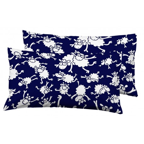 FUNDAS ALMOHADA KAPUT AZUL