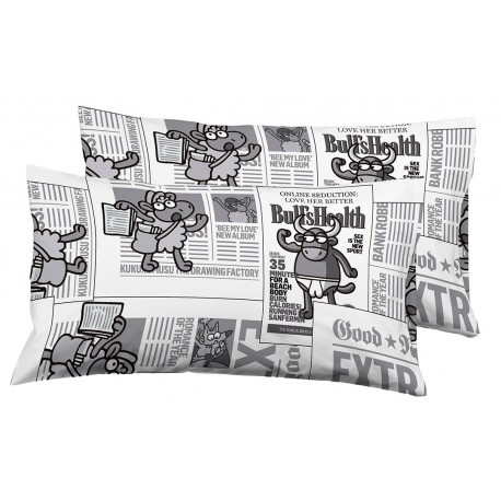 FUNDAS ALMOHADA EXTRA NEWS