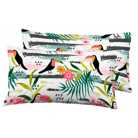 FUNDAS ALMOHADA TOUCAN